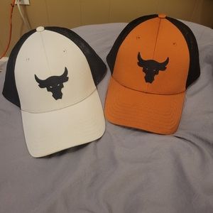 Under Armour Project Rock mesh hats